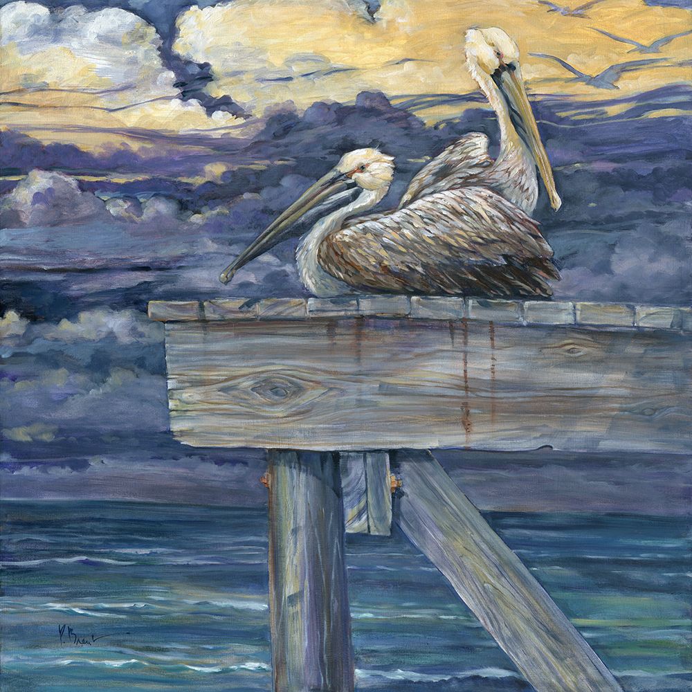 Pelican Dock art print by Paul Brent for $57.95 CAD