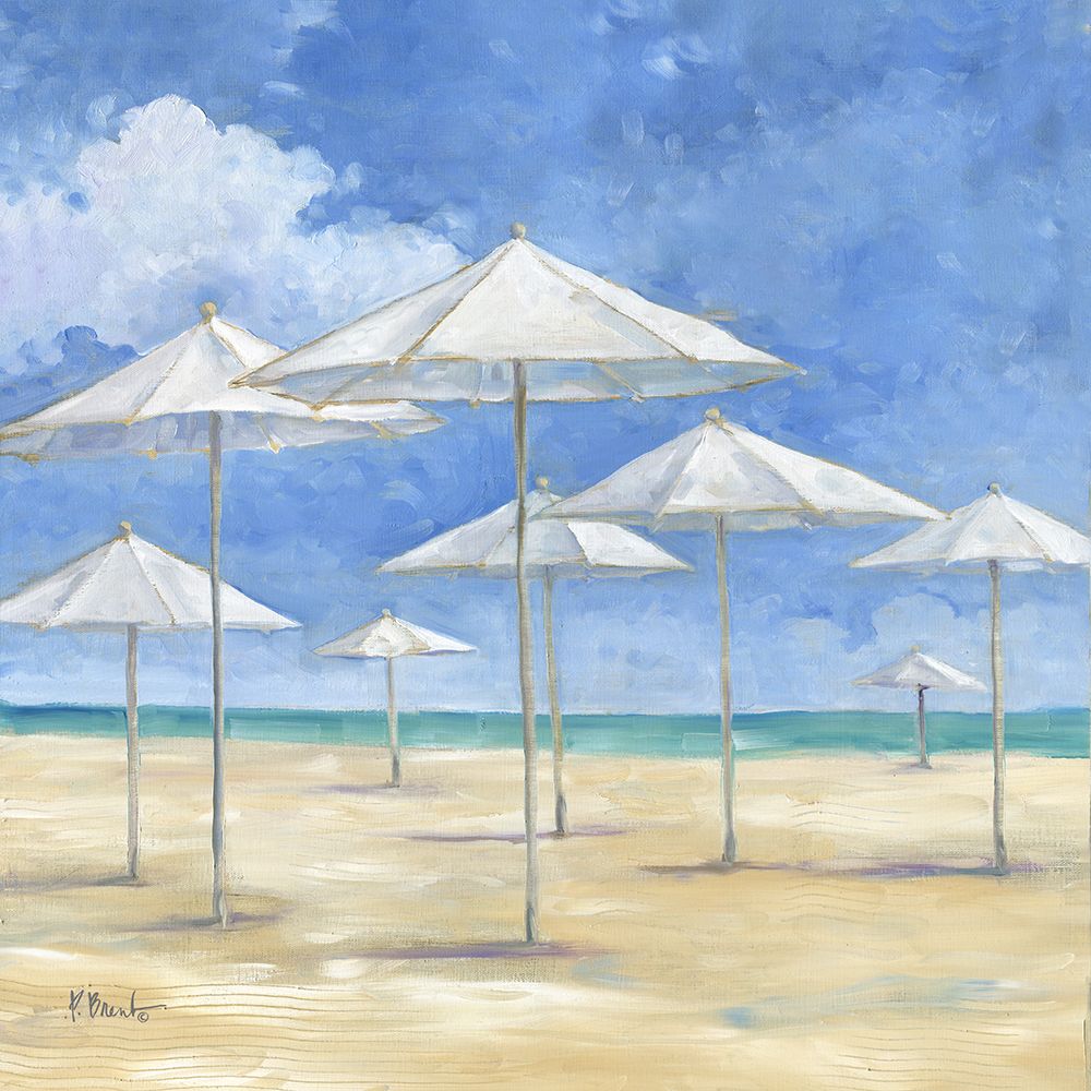Blanco Beach Square I art print by Paul Brent for $57.95 CAD