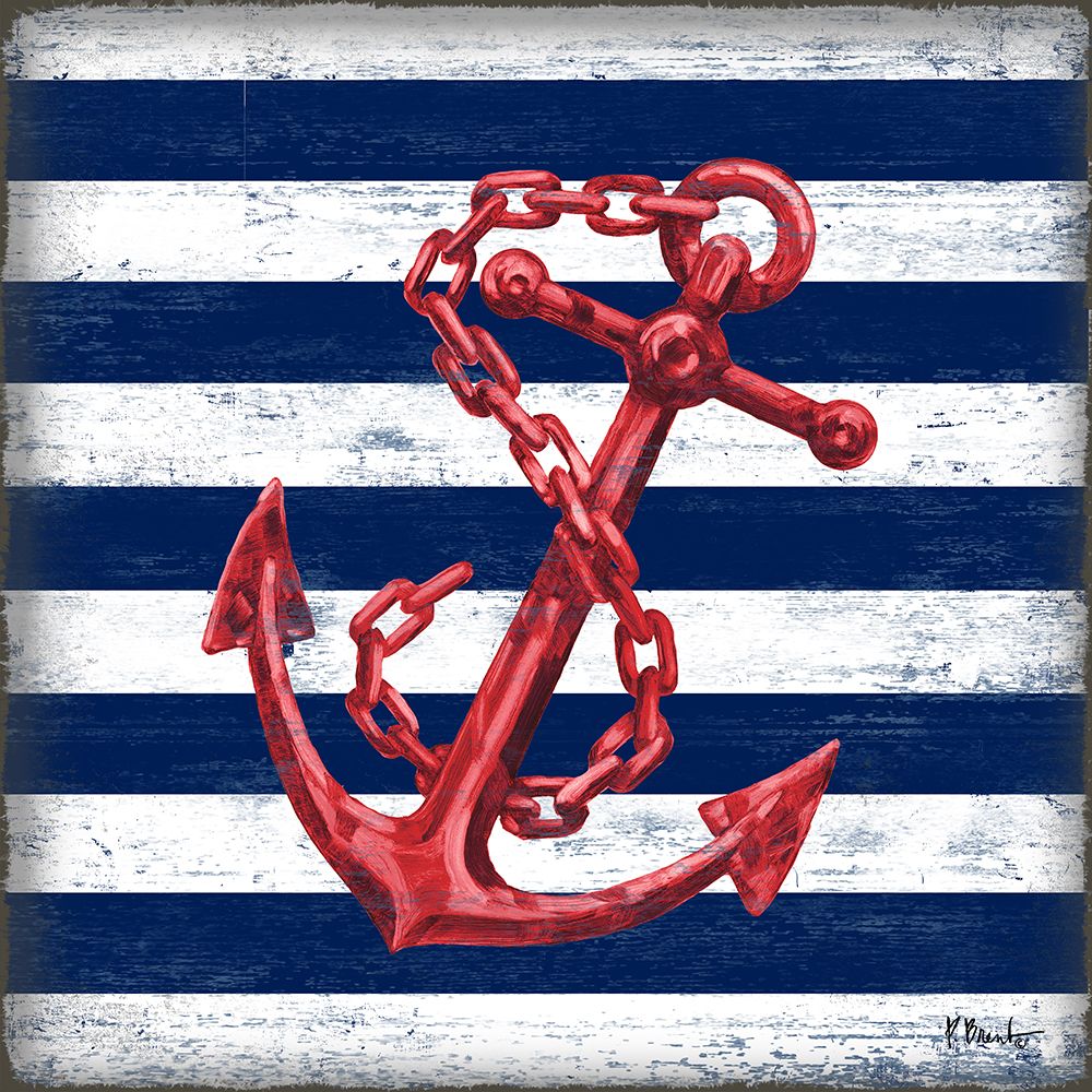 Westerly Anchor II art print by Paul Brent for $57.95 CAD