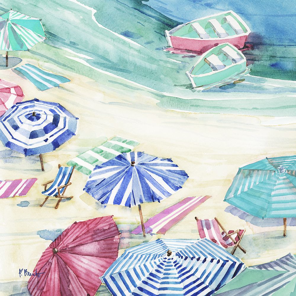 Umbrella Cove I - Light art print by Paul Brent for $57.95 CAD