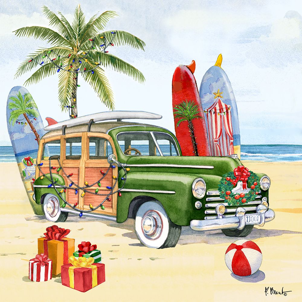 Huntington Christmas II art print by Paul Brent for $57.95 CAD
