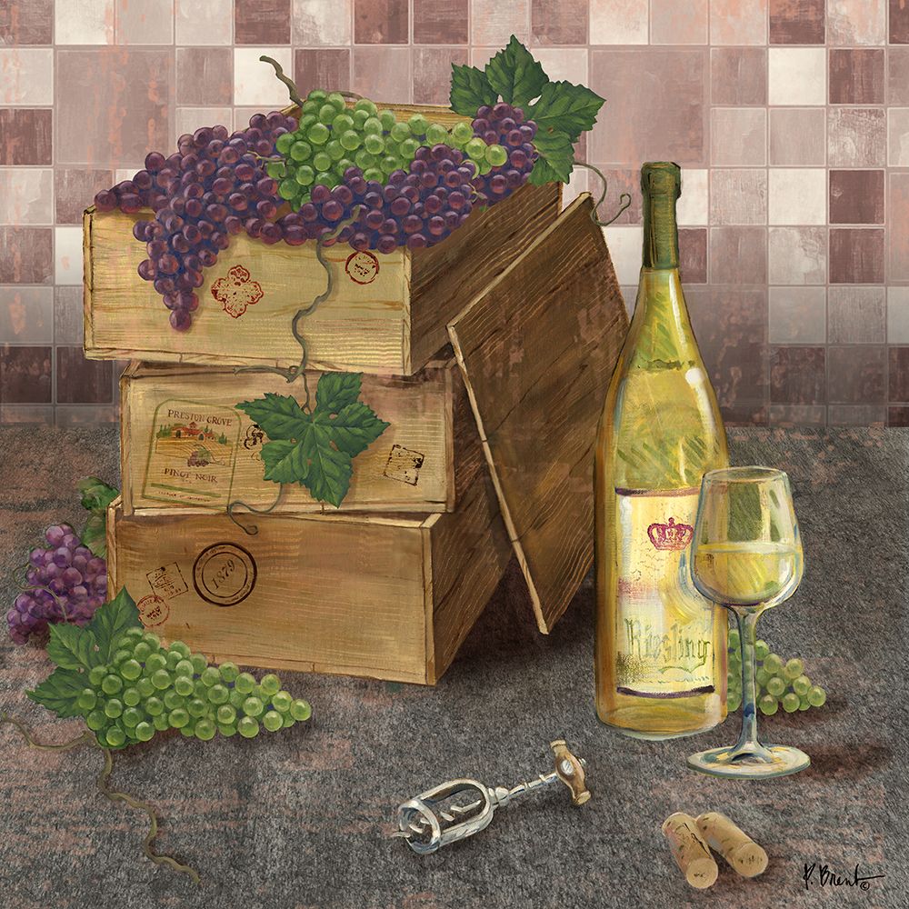 Contempo Winery I art print by Paul Brent for $57.95 CAD
