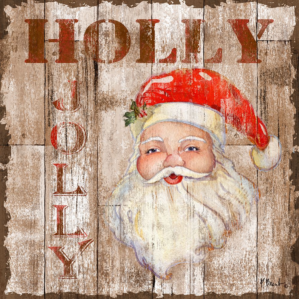 Vintage Christmas I art print by Paul Brent for $57.95 CAD