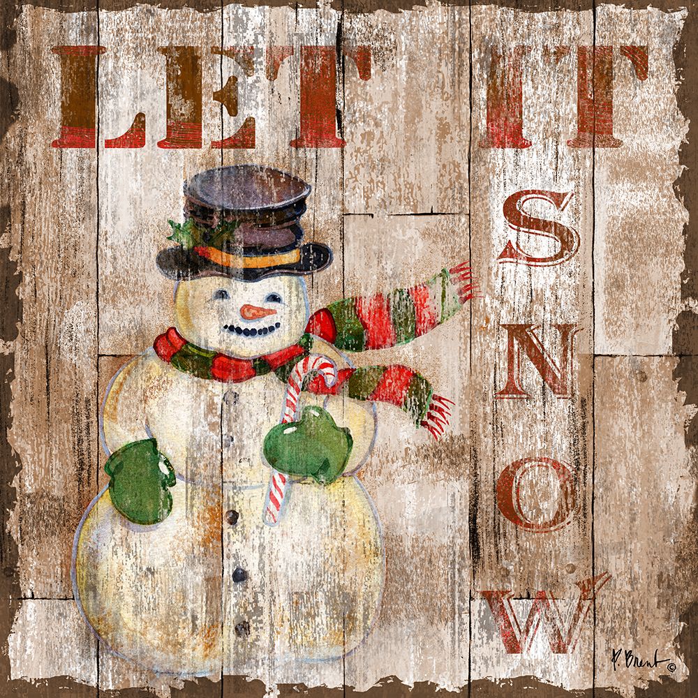 Vintage Christmas II art print by Paul Brent for $57.95 CAD
