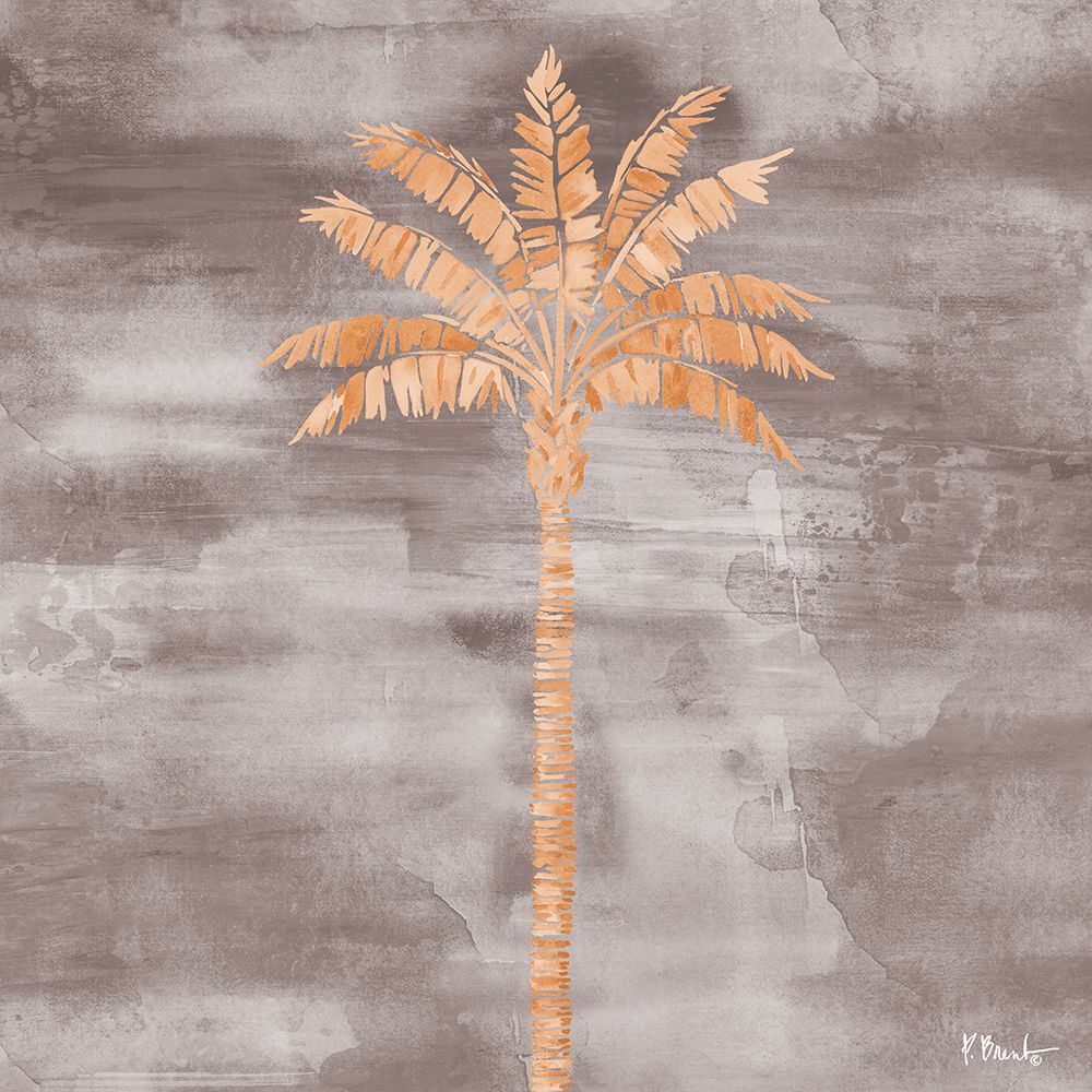 Tahiti Palm I - Peach art print by Paul Brent for $57.95 CAD