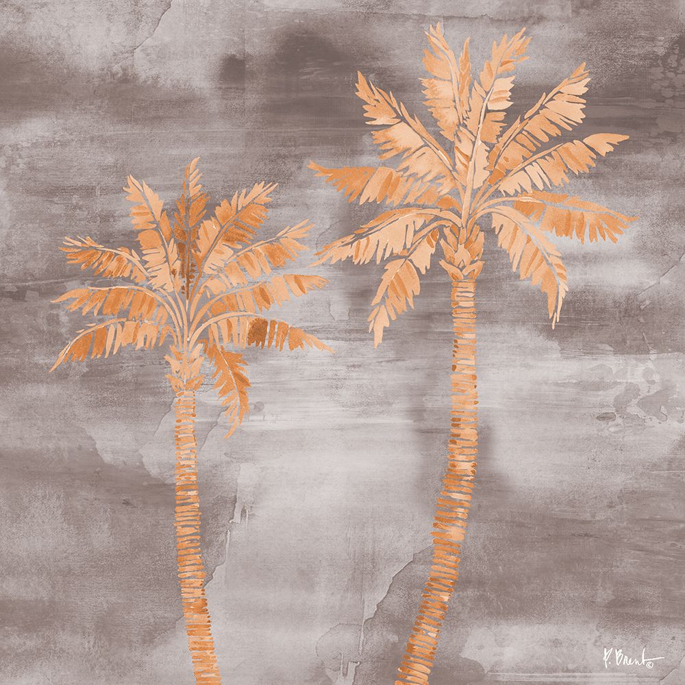 Tahiti Palm II - Peach art print by Paul Brent for $57.95 CAD