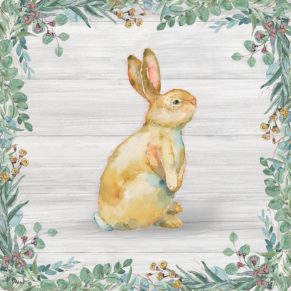 Grove Bunny II - Wood art print by Paul Brent for $57.95 CAD