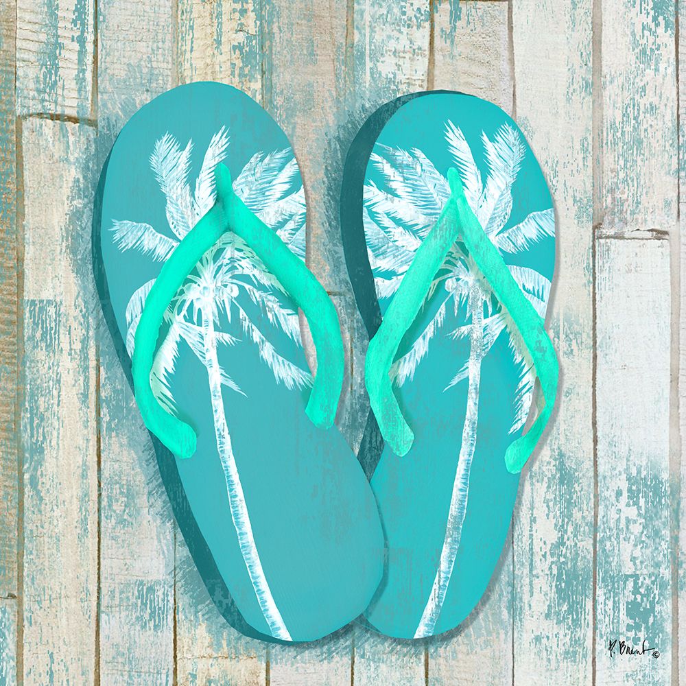 Pompano Sandals I art print by Paul Brent for $57.95 CAD