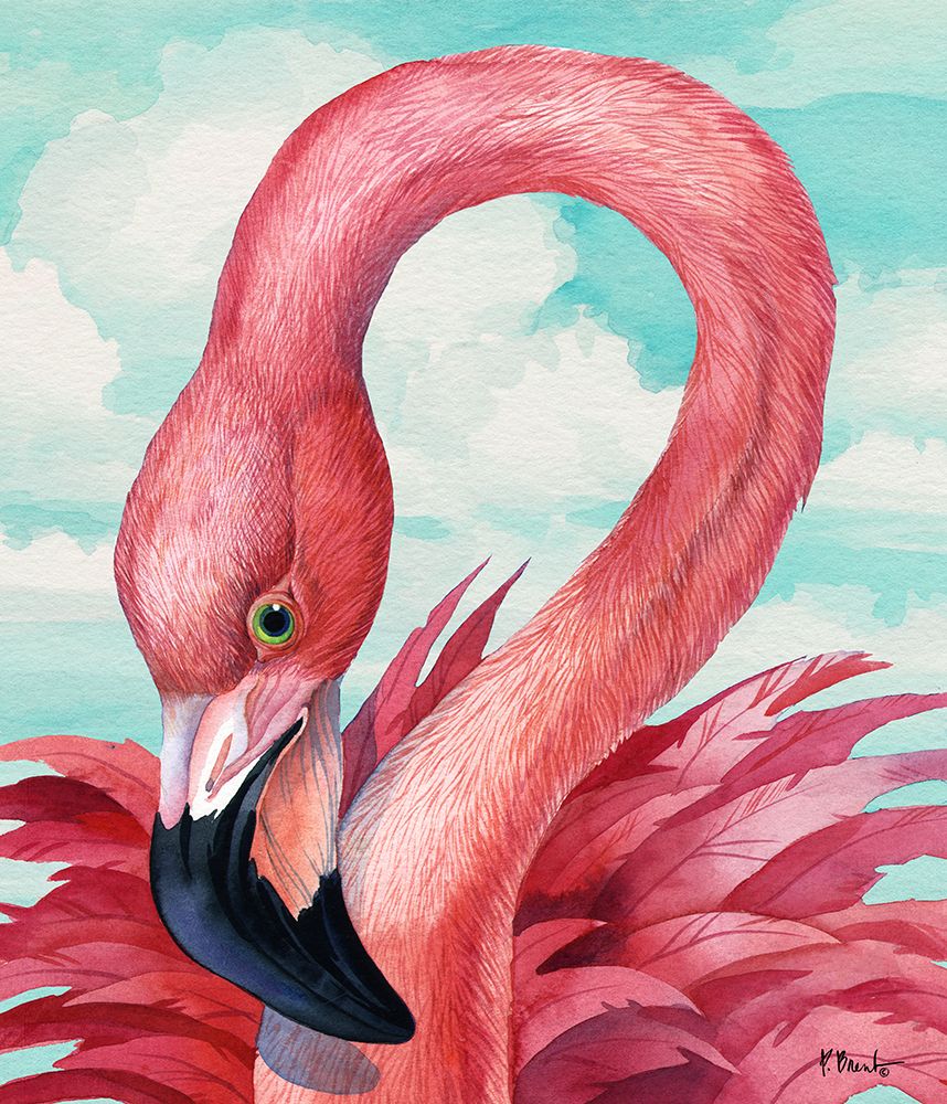 Fab Flamingo art print by Paul Brent for $57.95 CAD