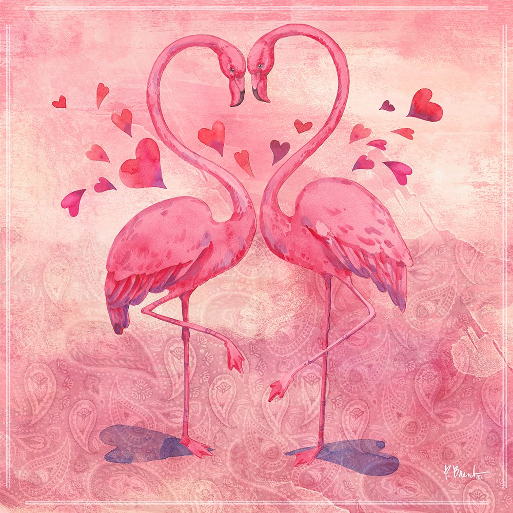 Love Birds I art print by Paul Brent for $57.95 CAD