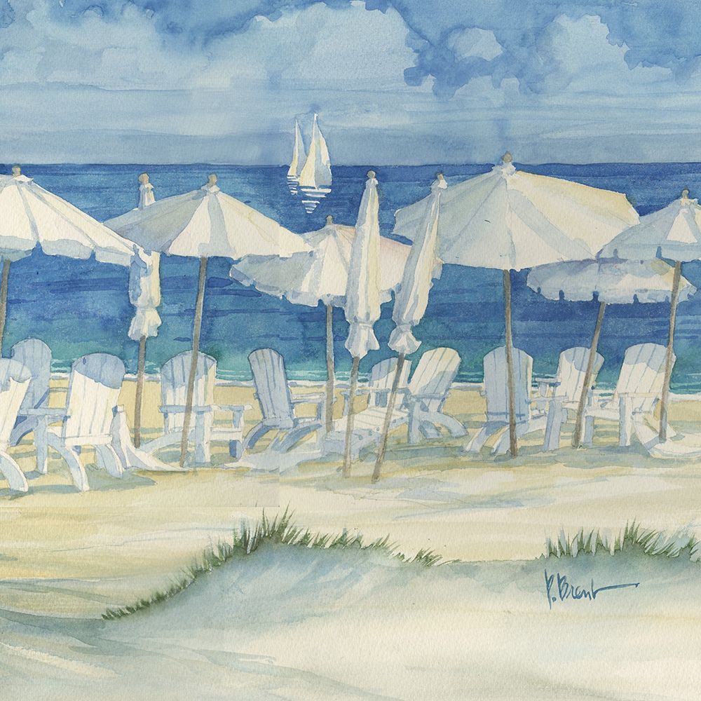 White Dune Beach II art print by Paul Brent for $57.95 CAD