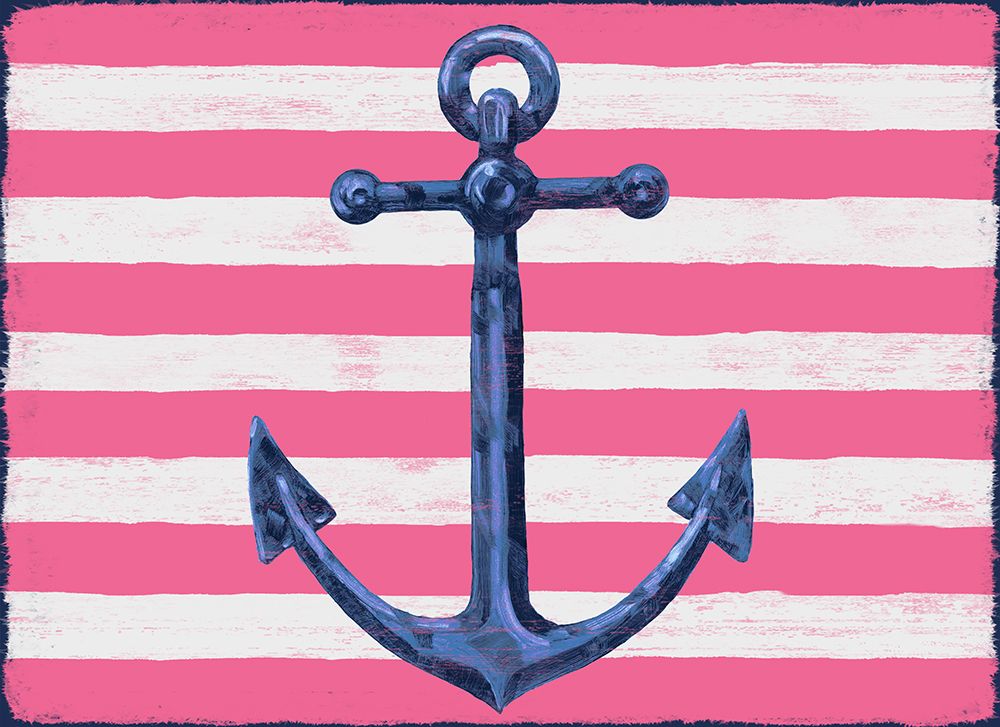 Sunny Nautical I - Pink art print by Paul Brent for $57.95 CAD