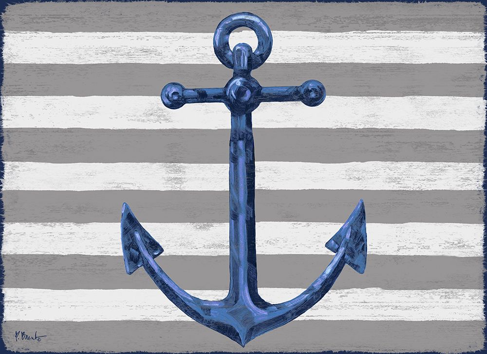Sunny Nautical I art print by Paul Brent for $57.95 CAD