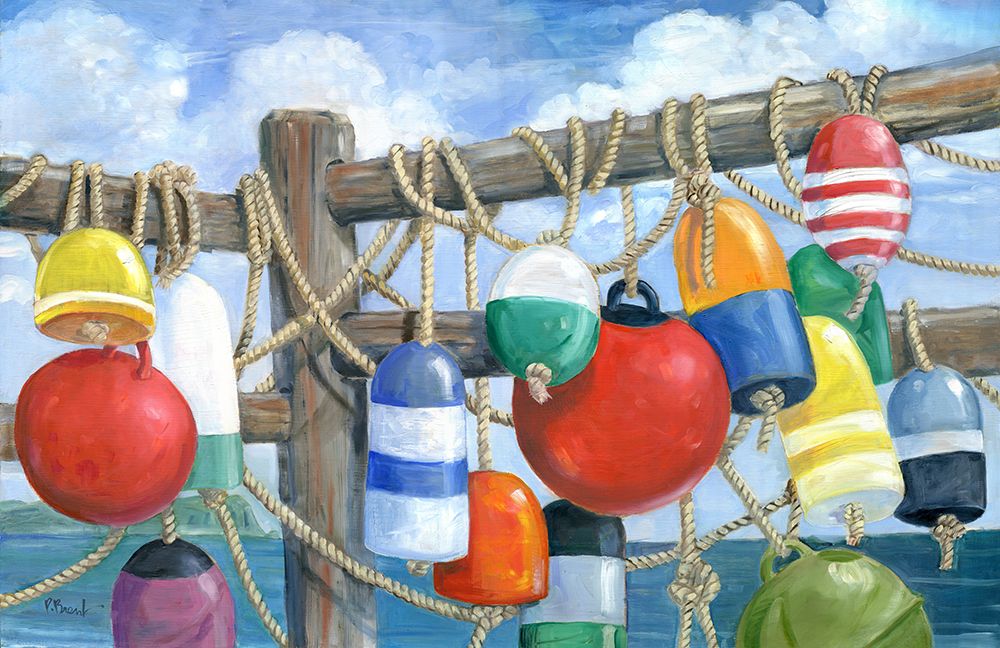 Buoy Composition II - Tillamook Head art print by Paul Brent for $57.95 CAD
