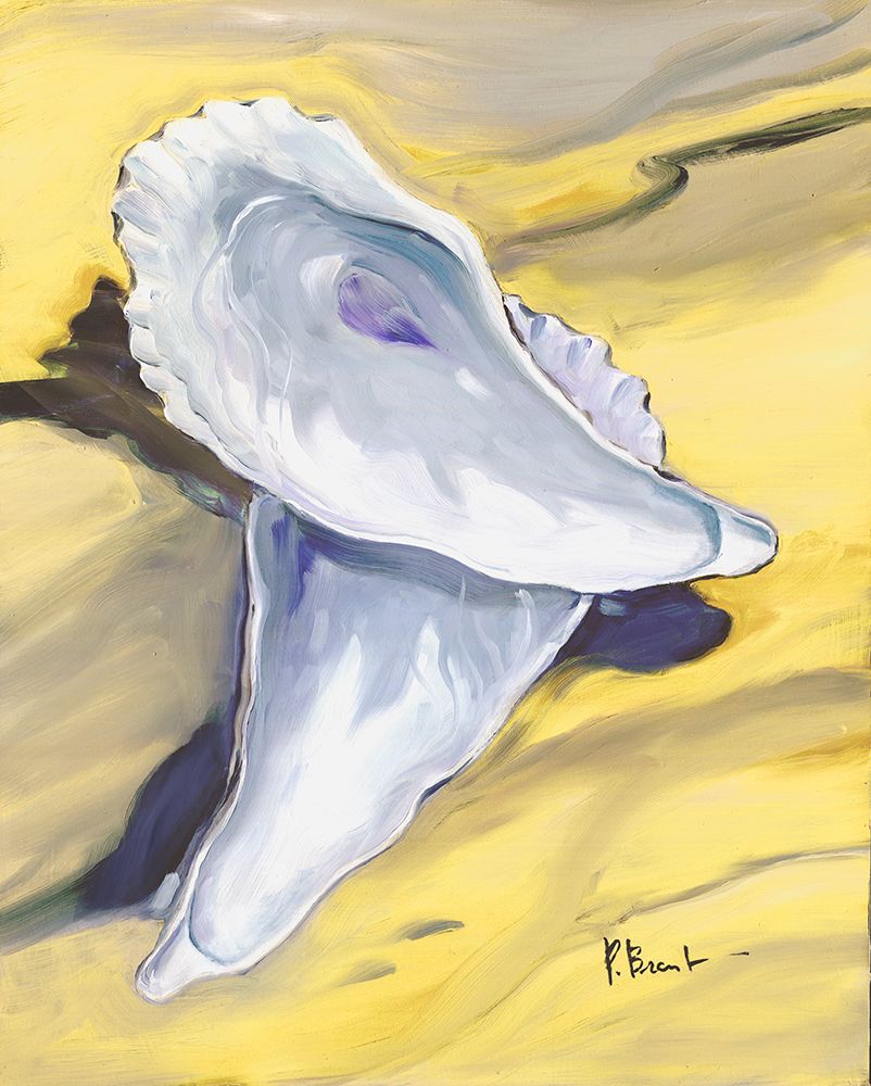 Oysters Close Up - On the Sand art print by Paul Brent for $57.95 CAD
