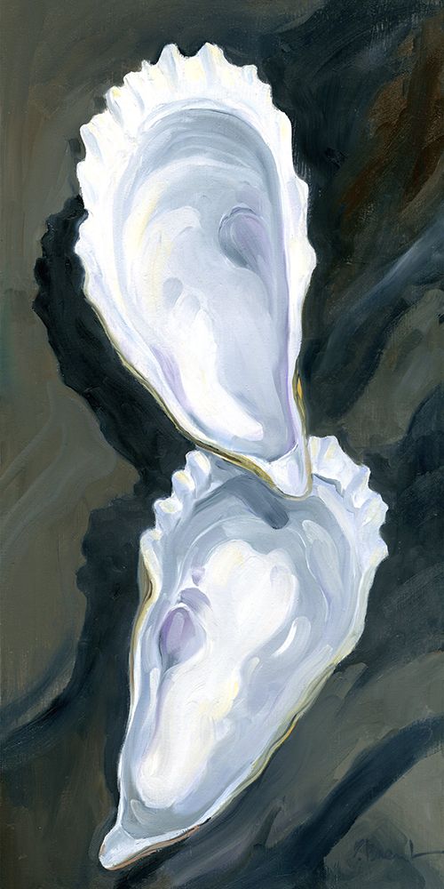 Oysters Close Up III - Dark Brown art print by Paul Brent for $57.95 CAD