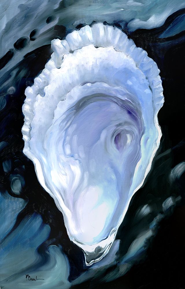 Oyster Close Up VI - Black art print by Paul Brent for $57.95 CAD