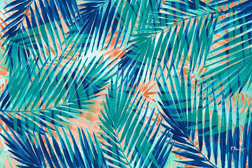 Miami Palm Horizontal art print by Paul Brent for $57.95 CAD
