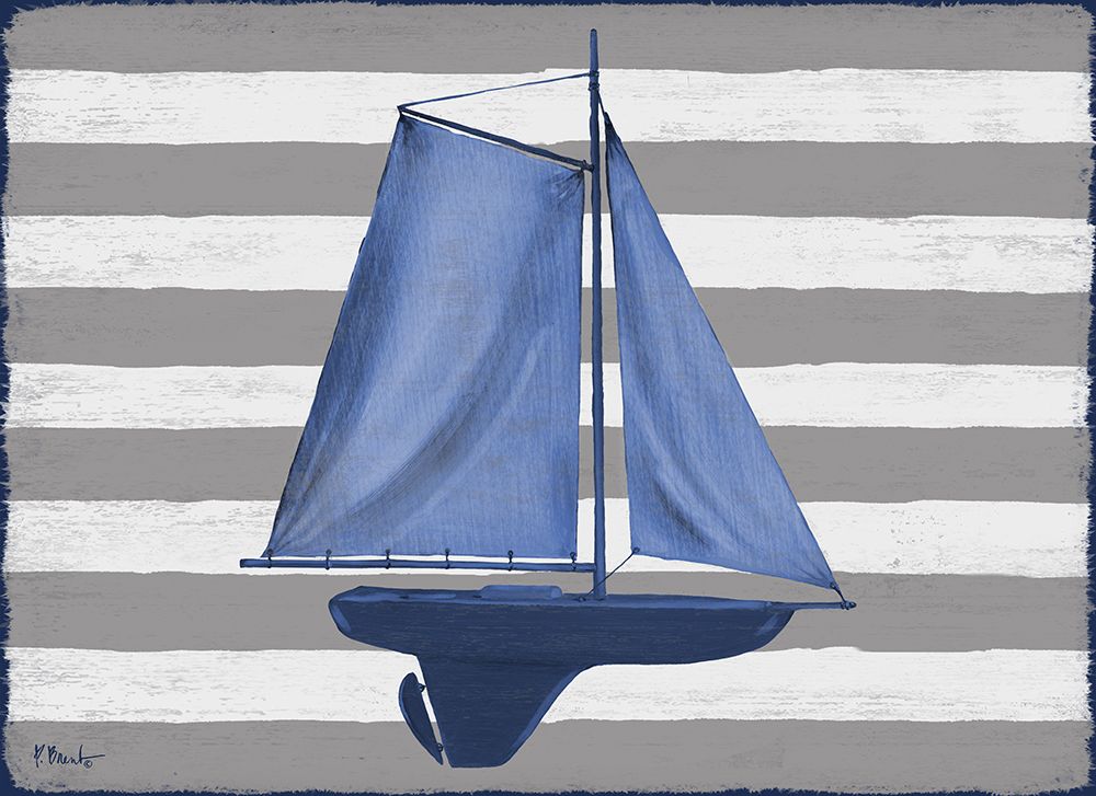 Sunny Nautical II art print by Paul Brent for $57.95 CAD