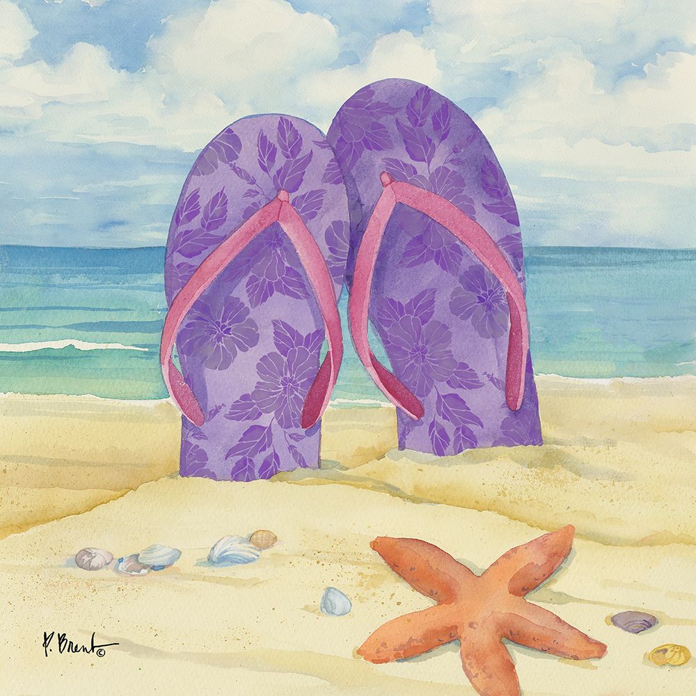 Toes in the Sand I art print by Paul Brent for $57.95 CAD