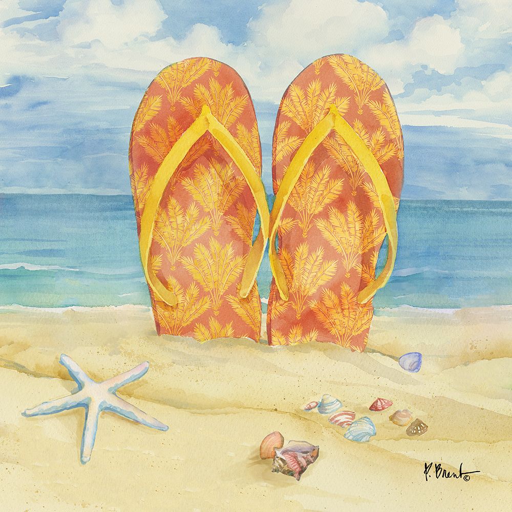 Toes in the Sand II art print by Paul Brent for $57.95 CAD