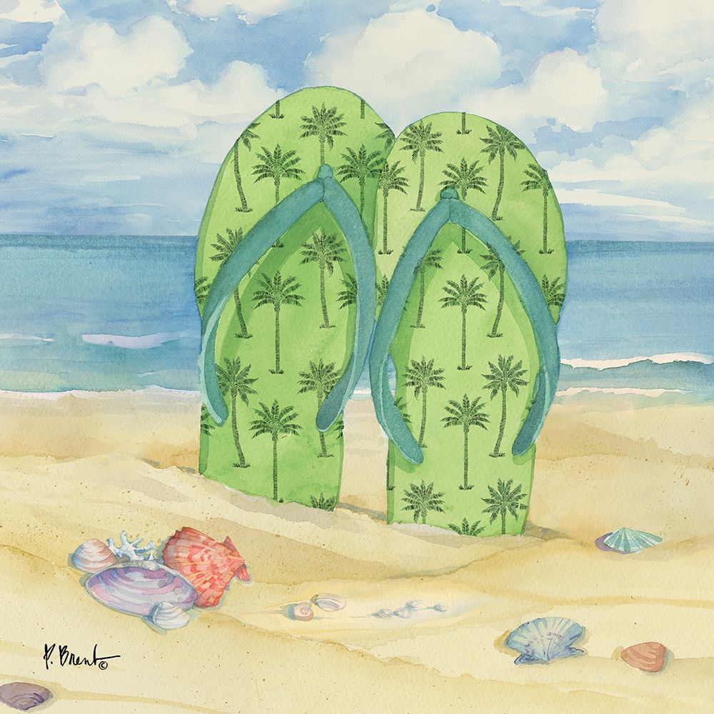 Toes in the Sand III art print by Paul Brent for $57.95 CAD