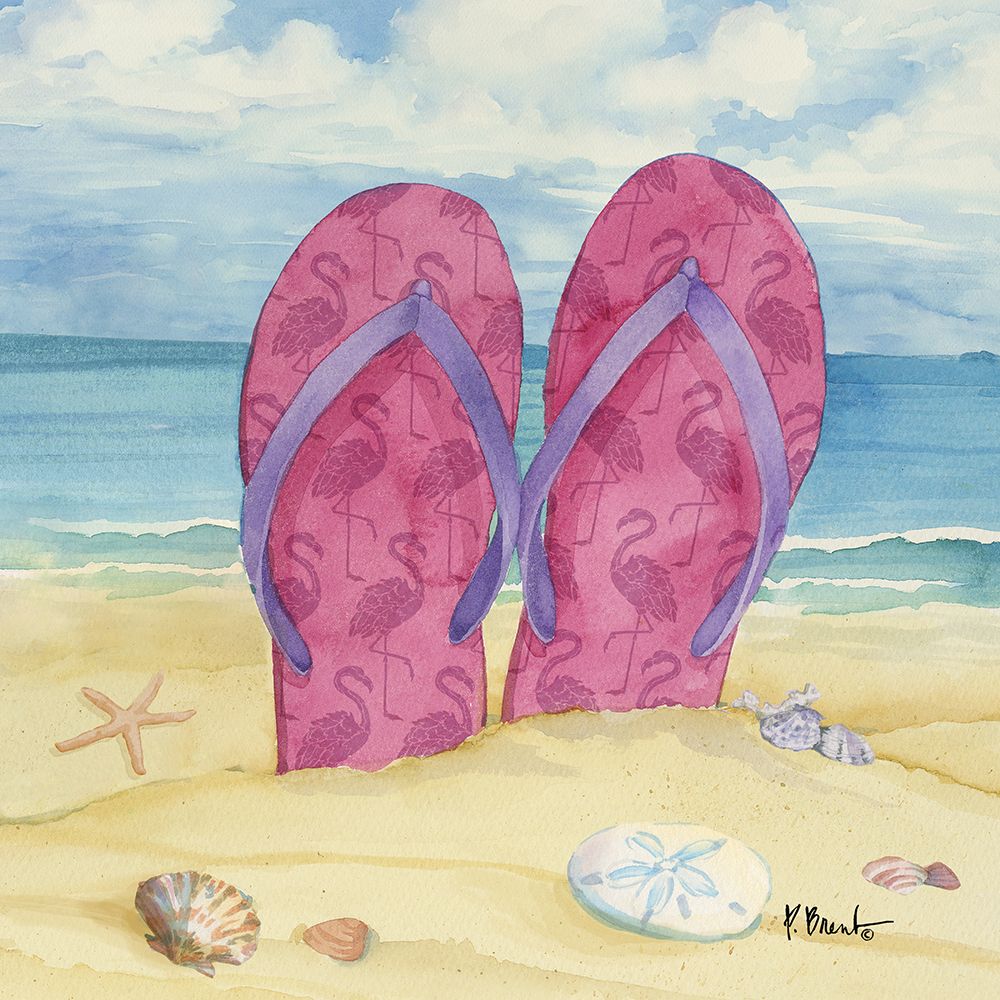 Toes in the Sand IV art print by Paul Brent for $57.95 CAD