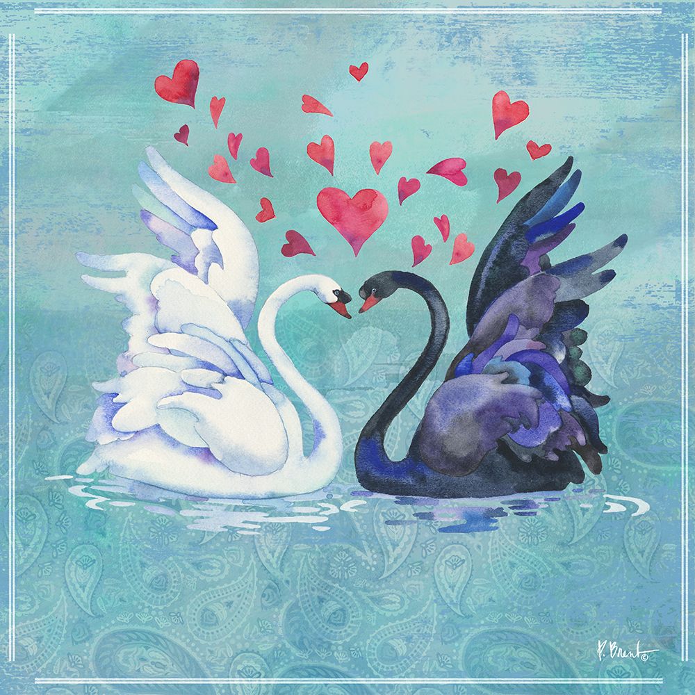 Love Birds III art print by Paul Brent for $57.95 CAD