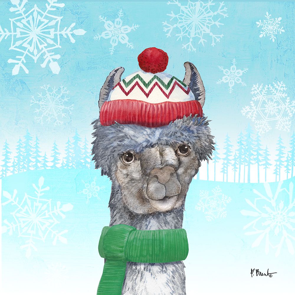 Fa La La Llama II art print by Paul Brent for $57.95 CAD