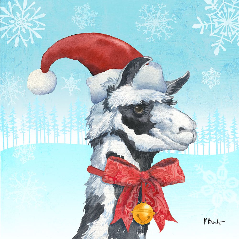 Fa La La Llama III art print by Paul Brent for $57.95 CAD