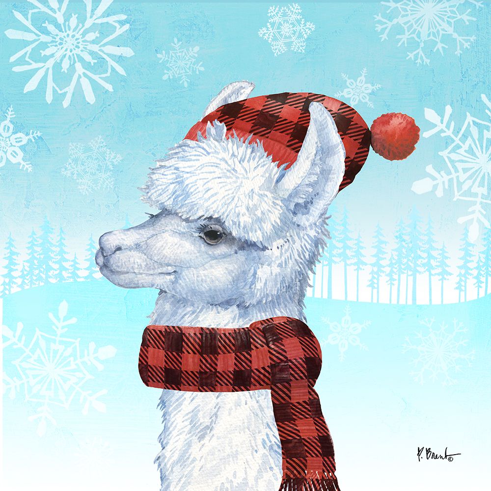 Fa La La Llama IV art print by Paul Brent for $57.95 CAD
