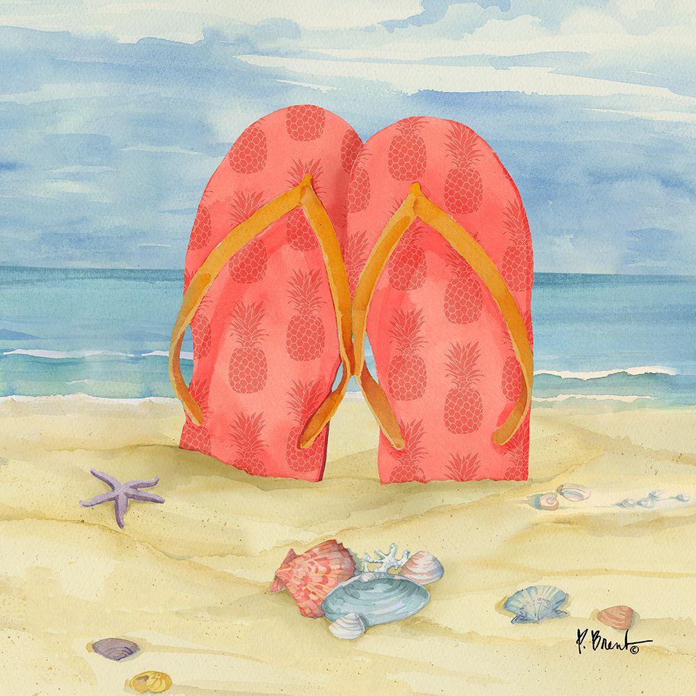 Toes in the Sand - VII art print by Paul Brent for $57.95 CAD