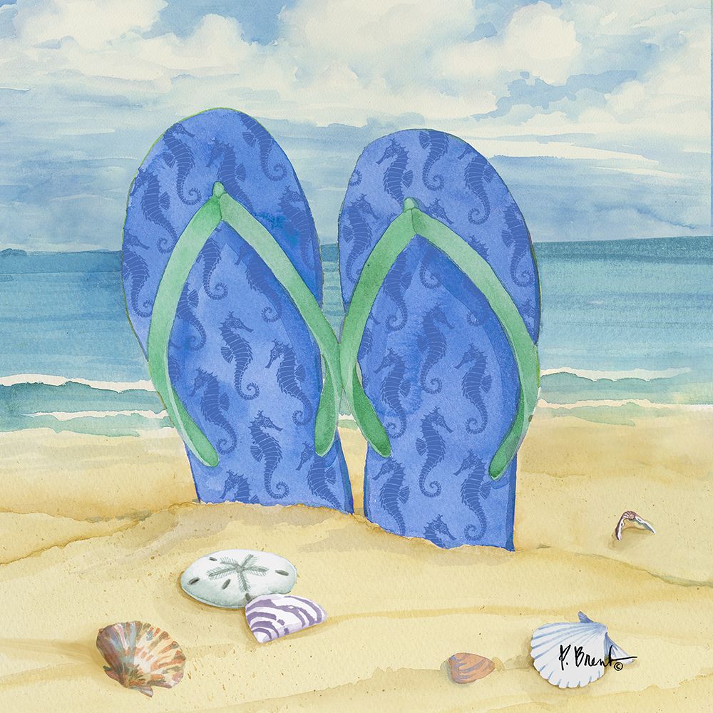 Toes in the Sand - VIII art print by Paul Brent for $57.95 CAD