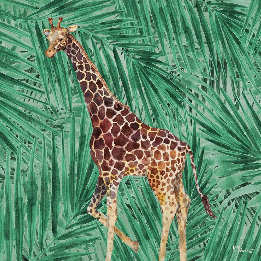 Emerald Veld II - Palms art print by Paul Brent for $57.95 CAD