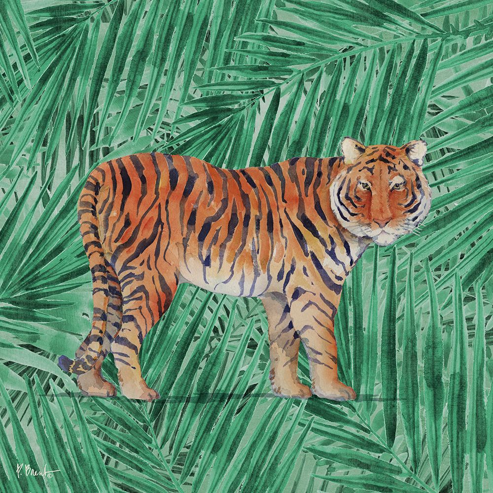 Emerald Veld III - Palms art print by Paul Brent for $57.95 CAD