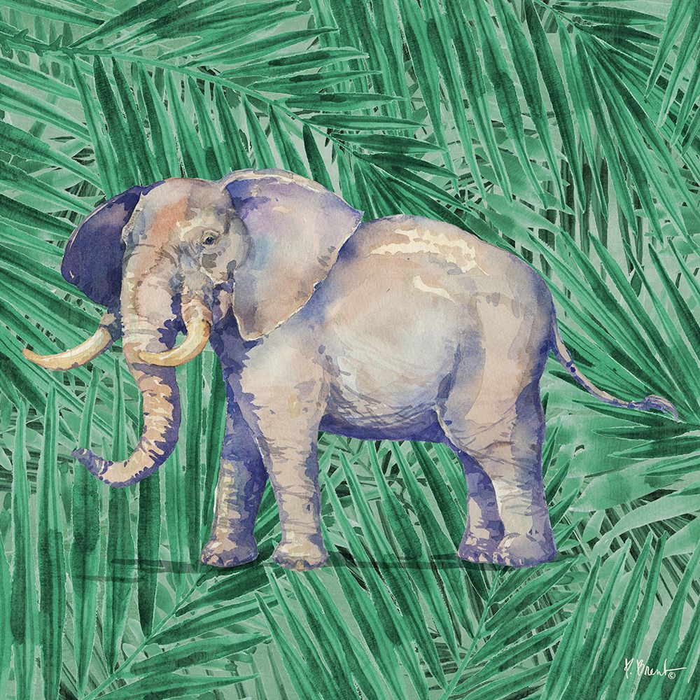 Emerald Veld IV - Palms art print by Paul Brent for $57.95 CAD