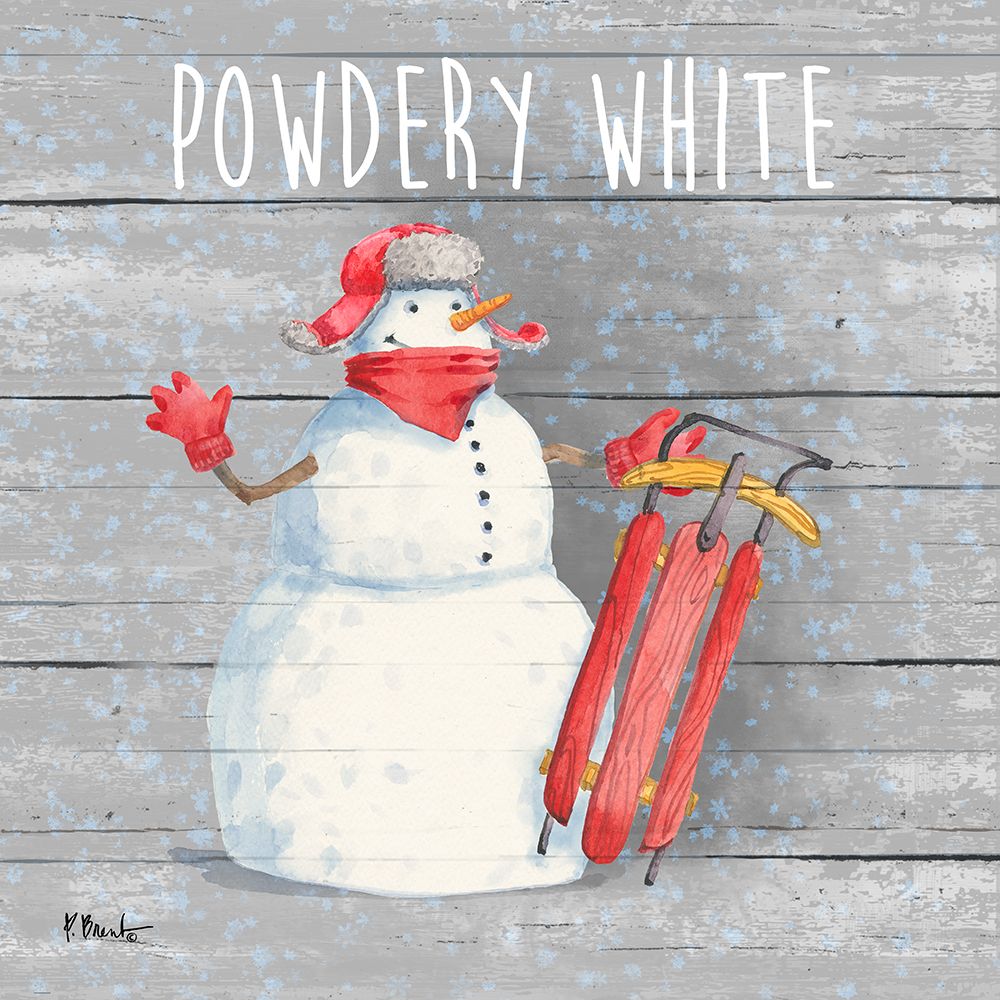 Snow Day I art print by Paul Brent for $57.95 CAD
