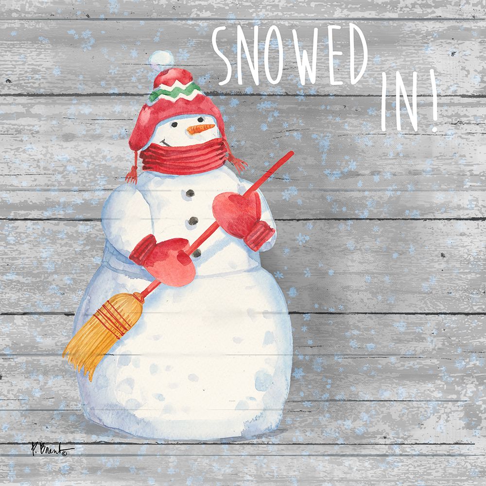 Snow Day III art print by Paul Brent for $57.95 CAD