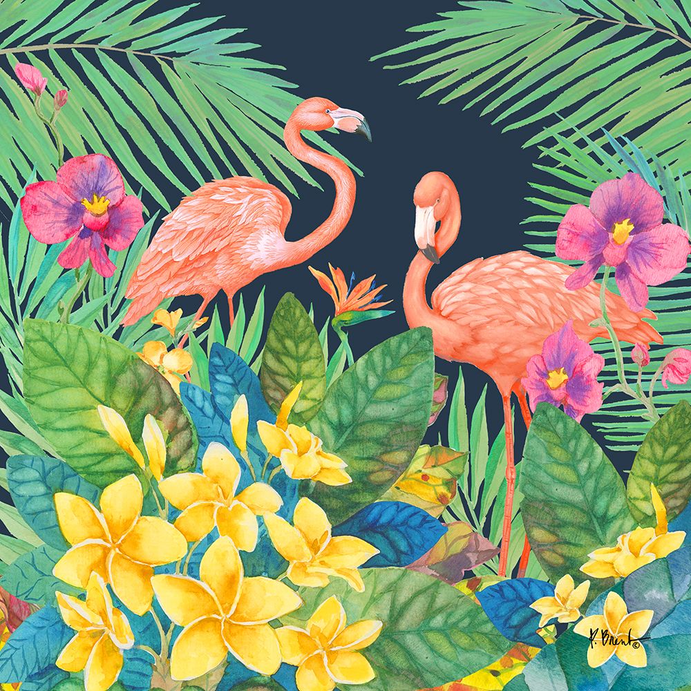 Tropical Fresh I - Midnight art print by Paul Brent for $57.95 CAD
