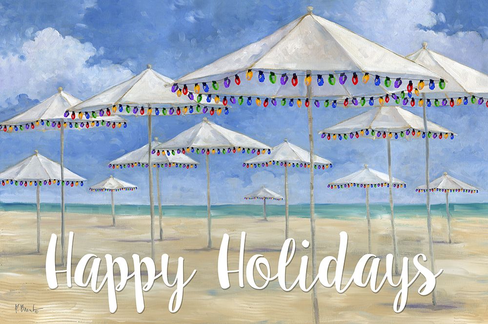 Holiday Blanco Beach I art print by Paul Brent for $57.95 CAD
