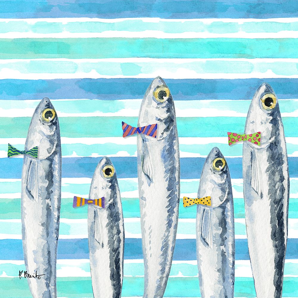 Party Fish II art print by Paul Brent for $57.95 CAD