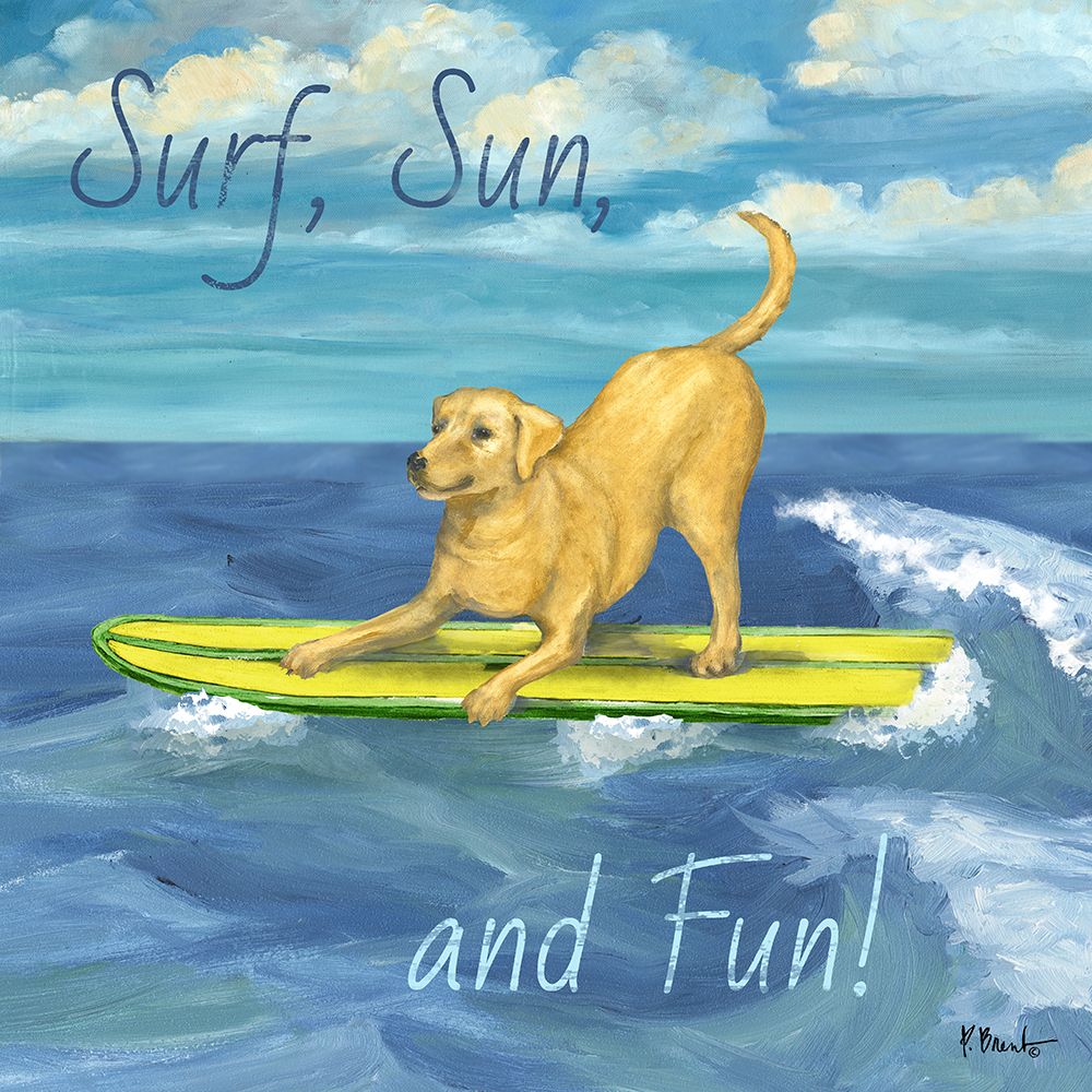 Surf Pup II art print by Paul Brent for $57.95 CAD