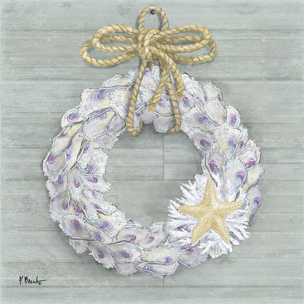 Oyster Wreath art print by Paul Brent for $57.95 CAD
