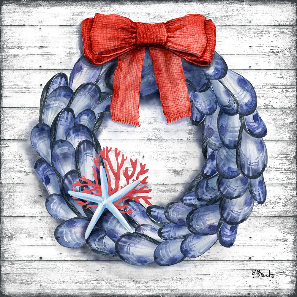 Mussel Wreath art print by Paul Brent for $57.95 CAD