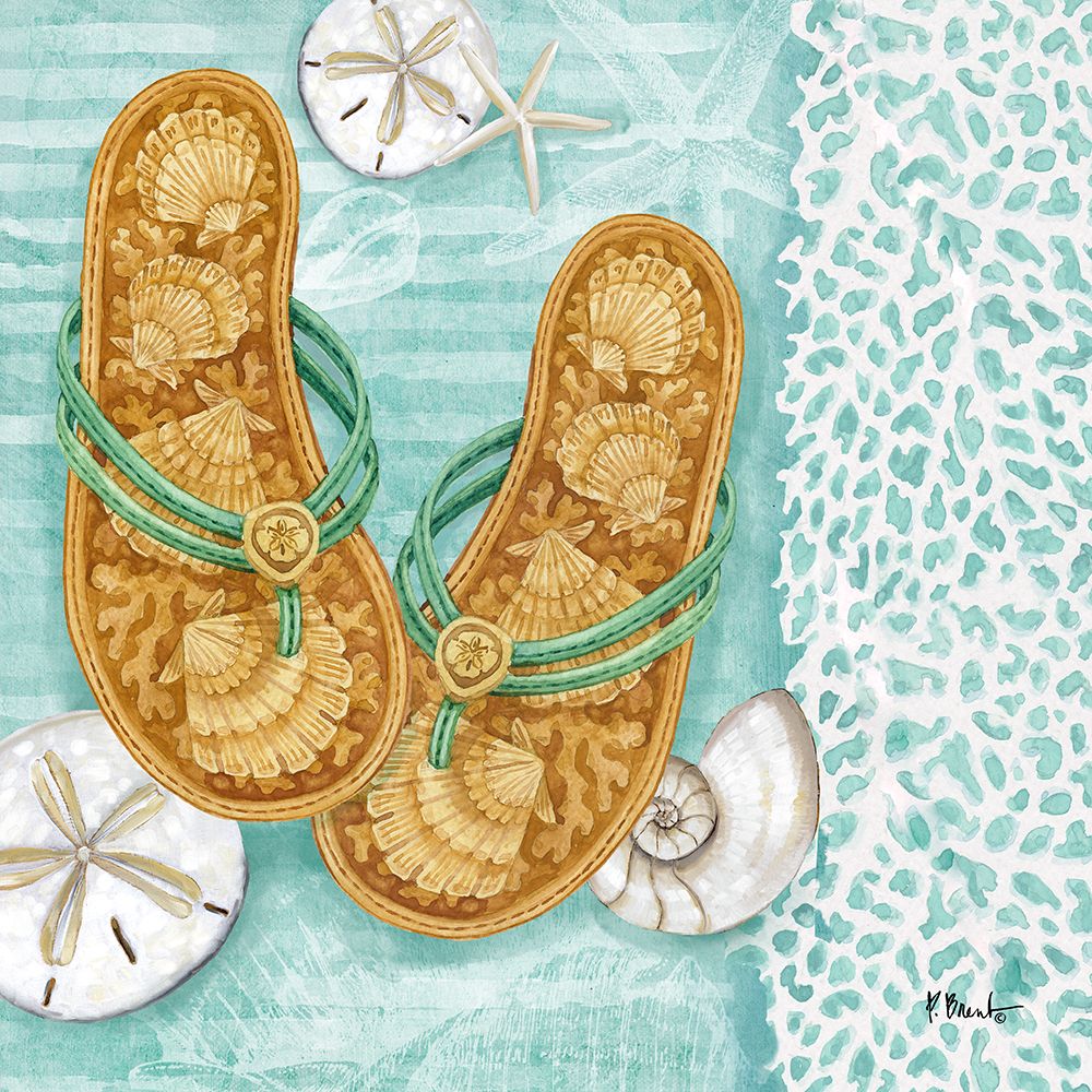 Key Largo Sandals II art print by Paul Brent for $57.95 CAD