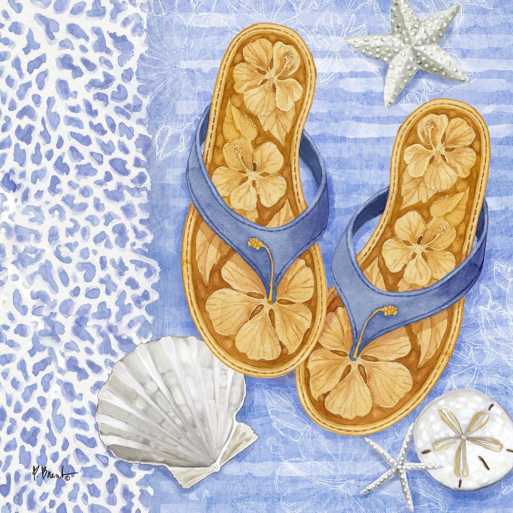 Key Largo Sandals III art print by Paul Brent for $57.95 CAD