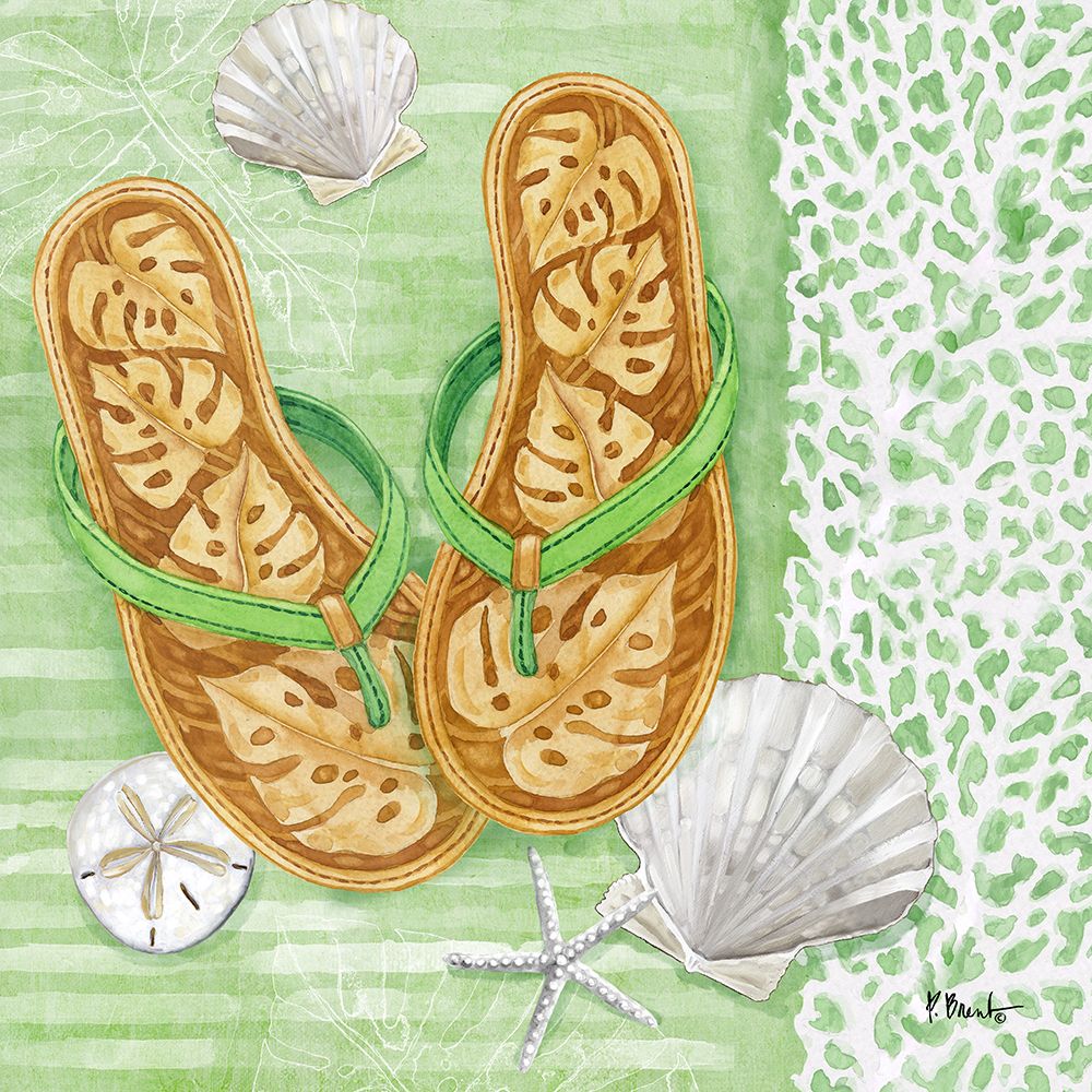 Key Largo Sandals IV art print by Paul Brent for $57.95 CAD