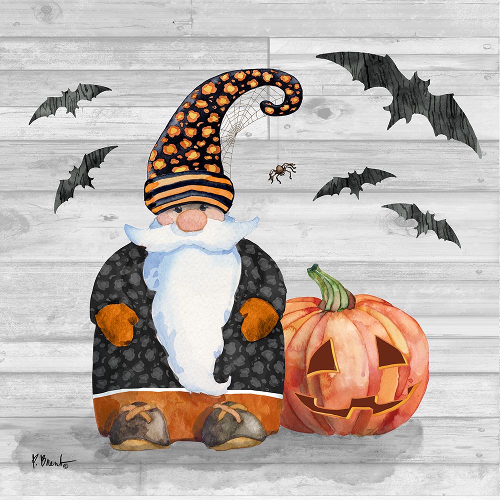 Halloween Gnome III art print by Paul Brent for $57.95 CAD