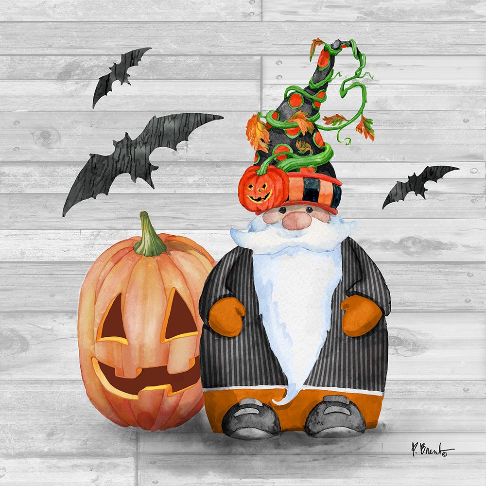 Halloween Gnome IV art print by Paul Brent for $57.95 CAD