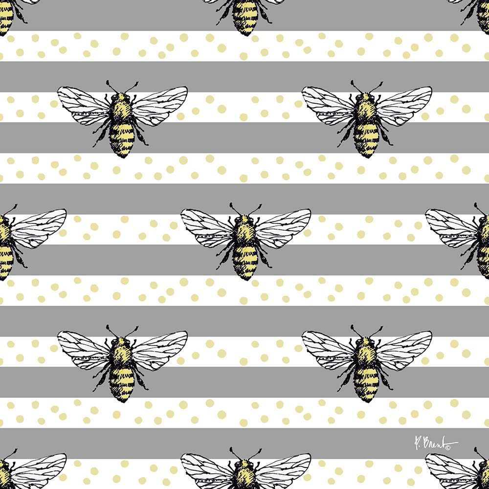 Honeybee Swarm - Dots art print by Paul Brent for $57.95 CAD